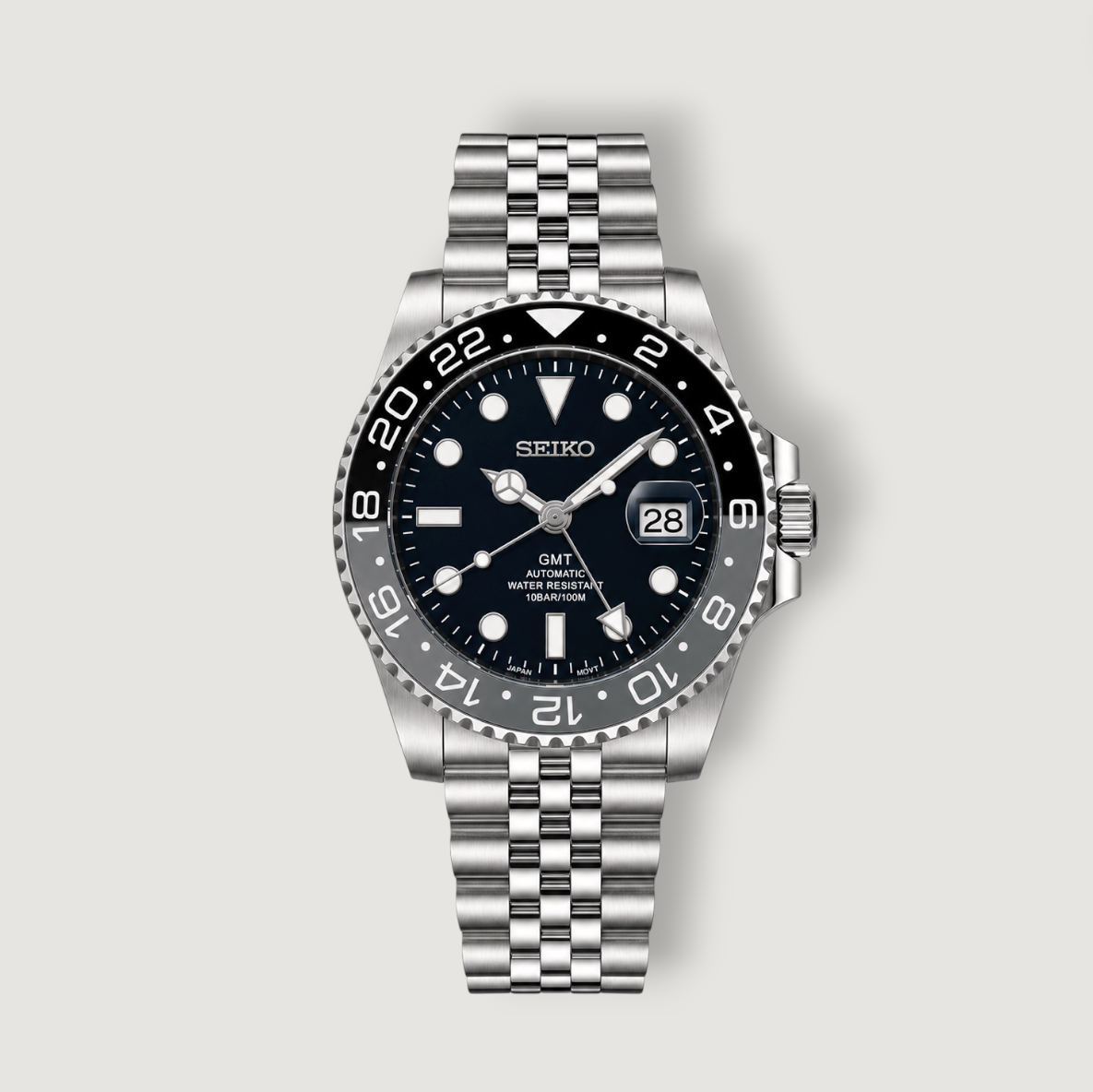 Seiko Mod GMT Onyx Jubilee