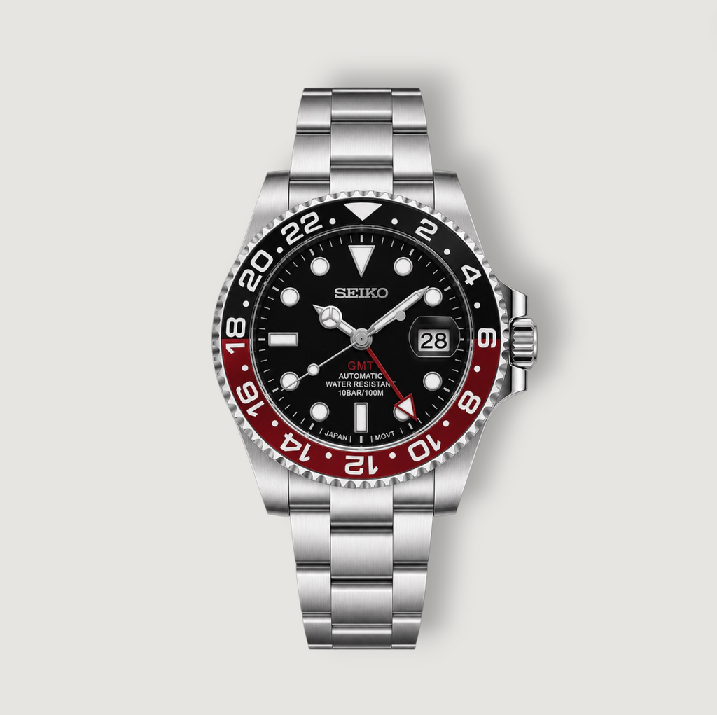 Seiko Mod GMT Coke Oyster