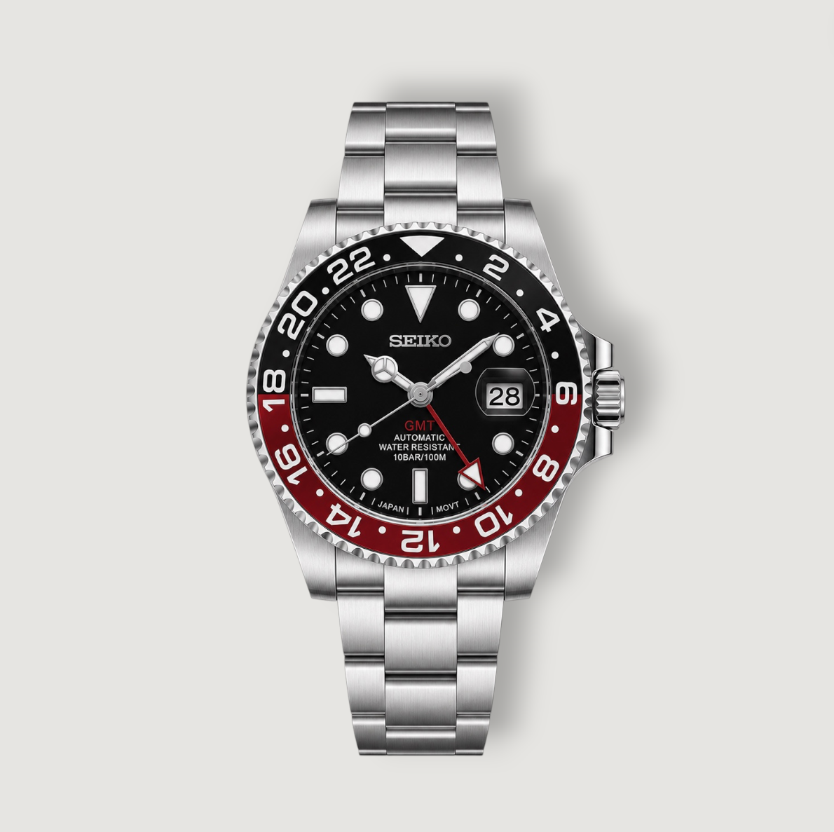 Seiko Mod GMT Coke Oyster