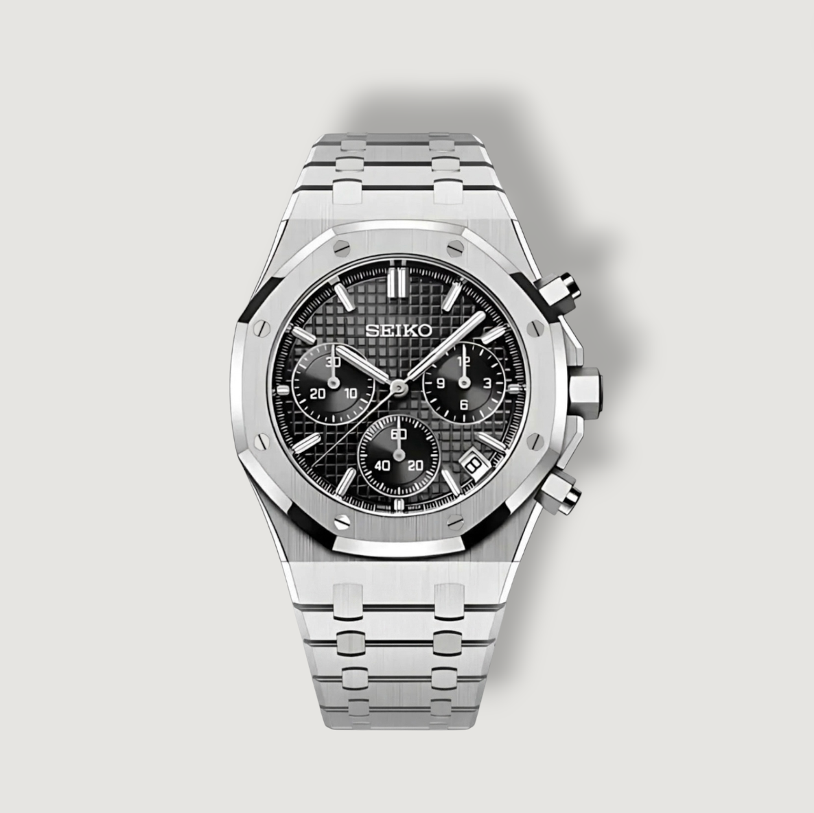 SeikOak Royal Chrono Black
