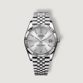 SeikoJust Geriffelt Silber