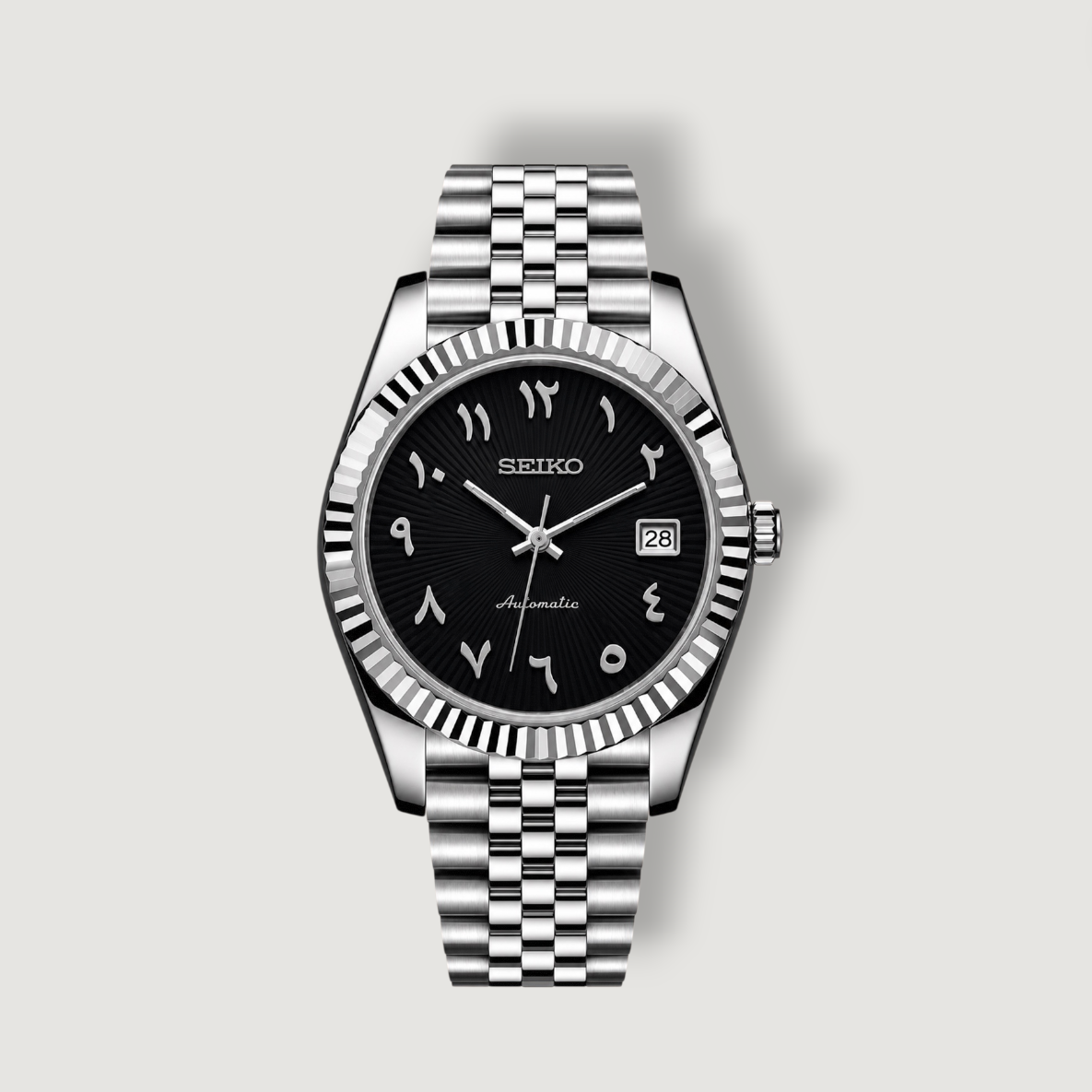 SeikoJust Arabic Black